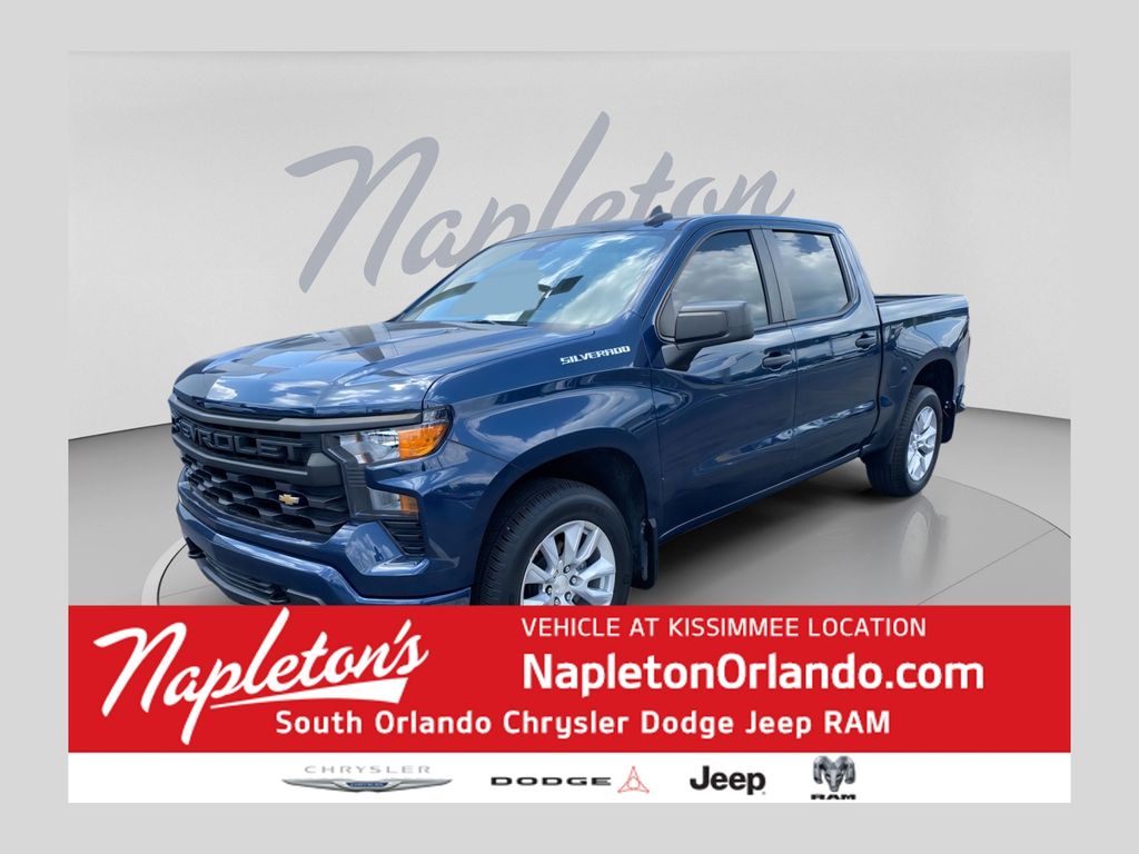Northsky Blue Metallic 2022 Chevrolet Silverado 1500 Pickup Truck 4X2 8-Speed Automatic