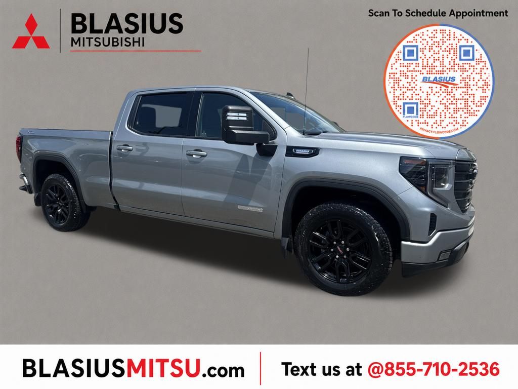 Gray 2024 GMC Sierra 1500 Pickup Truck Four-Wheel Drive Automatic