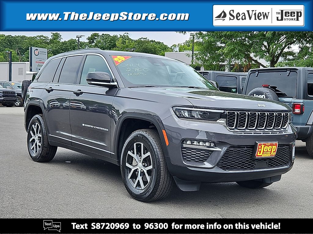 Baltic Gray Metallic Clearcoat 2025 Jeep Grand Cherokee SUV / Crossover Four-Wheel Drive 8-Speed Automatic