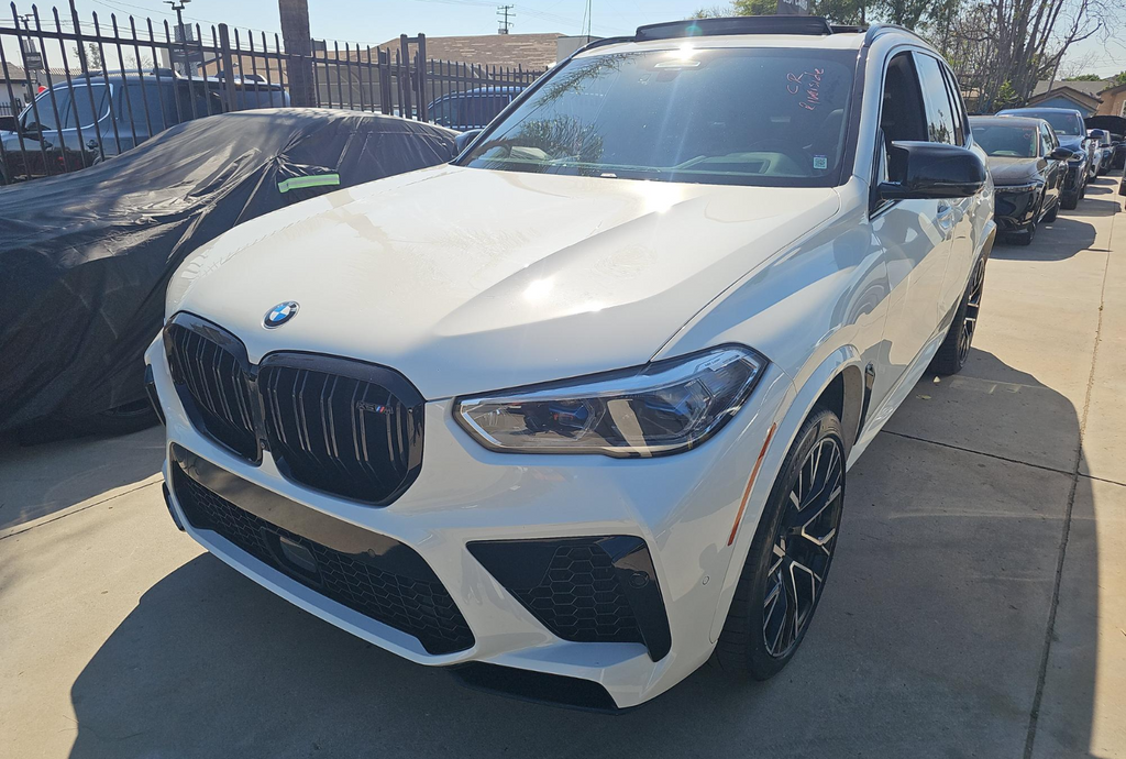 Alpine White 2021 BMW X5 M AWD SUV / Crossover All-Wheel Drive 8-Speed Automatic