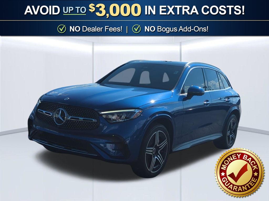 Starling Blue Metallic 2023 Mercedes-Benz GLC SUV / Crossover Rear-Wheel Drive 9-Speed Automatic
