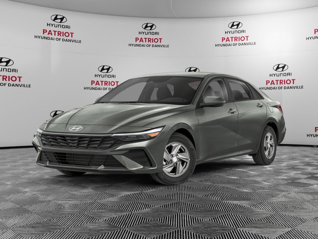 Amazon Gray 2026 Hyundai Elantra Sedan Front-Wheel Drive Continuously Variable Transmission