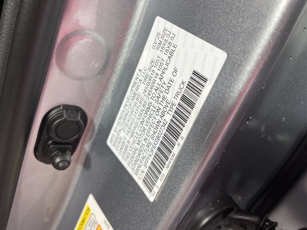 2025 Honda Ridgeline TrailSport 18