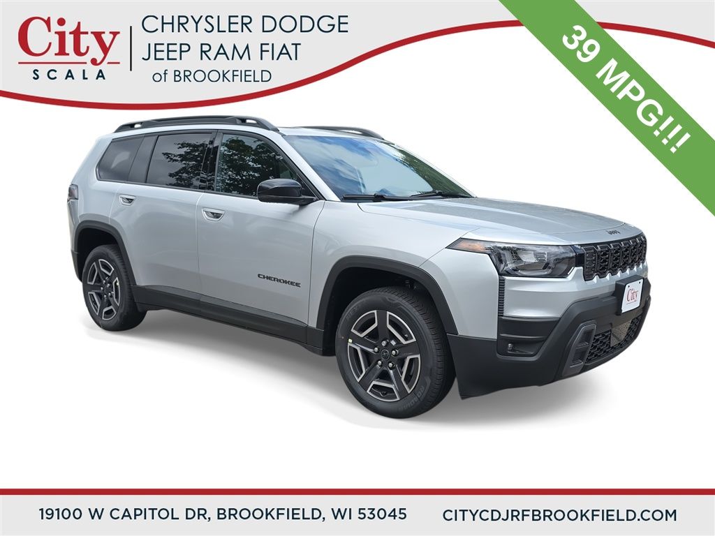Silver Zynith Clearcoat 2026 Jeep Cherokee Limited 4WD SUV / Crossover Four-Wheel Drive Continuously Variable Transmission