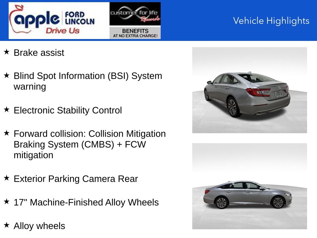 2020 Honda Accord Hybrid EX