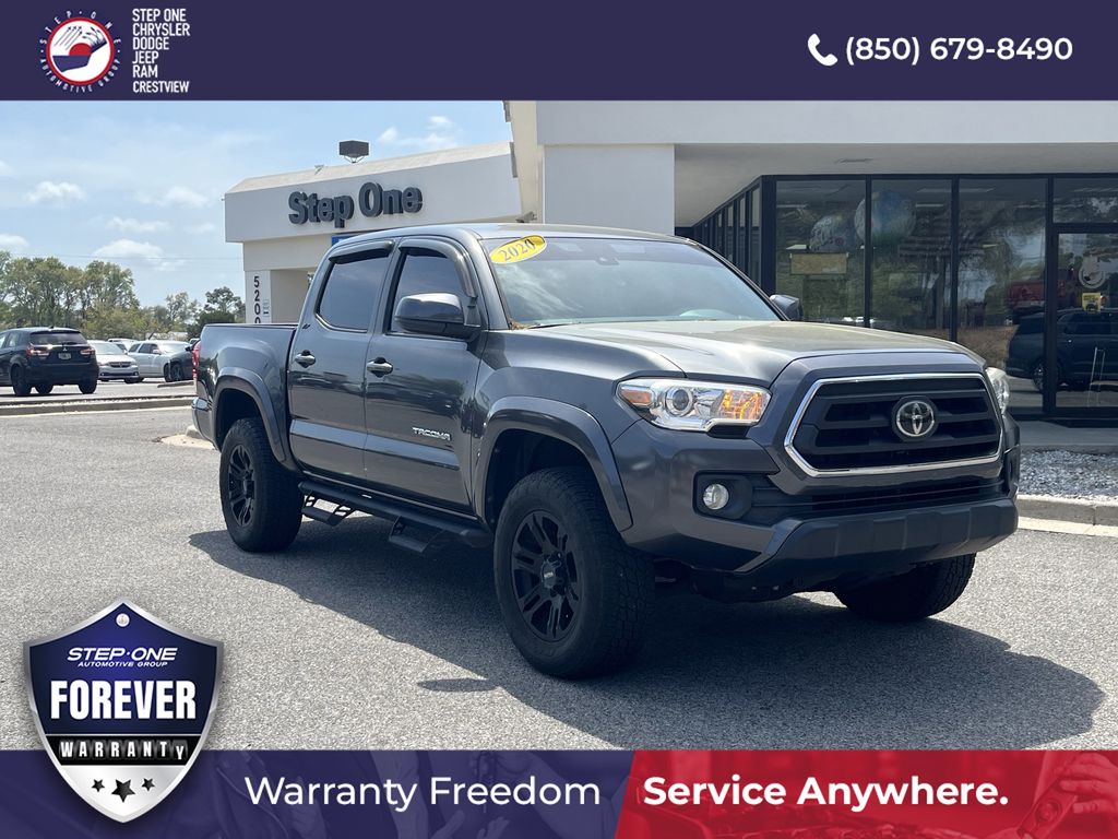2020 Toyota Tacoma SR5 V6 Double Cab RWD Pickup Truck 4X2 6-Speed Automatic