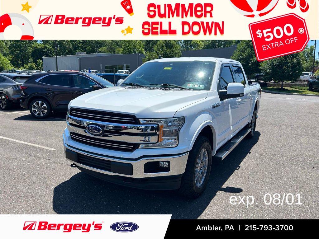 Oxford White 2019 Ford F-150 Pickup Truck Four-Wheel Drive Automatic