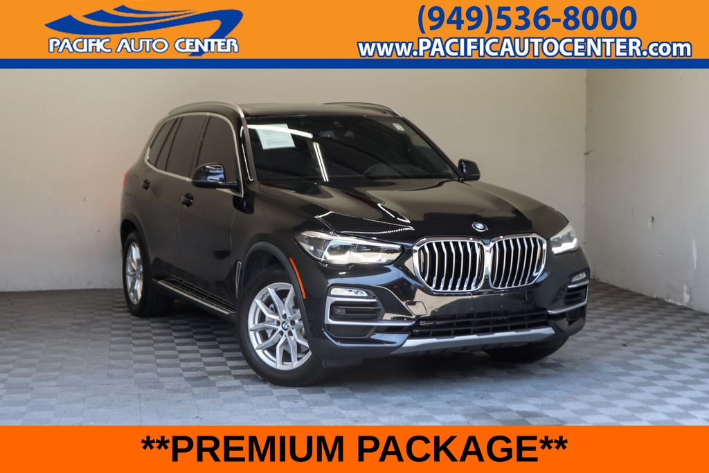 Black Sapphire Metallic 2021 BMW X5 SUV / Crossover Rear-Wheel Drive 8-Speed Automatic