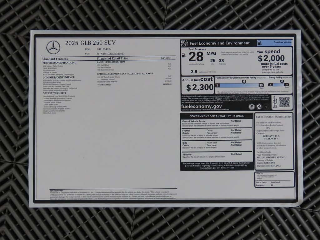 Thumbnail: 2025 Mercedes-Benz GLB - 9