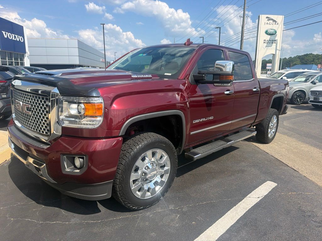 Deep Garnet Metallic 2017 GMC Sierra 2500HD Pickup Truck Four-Wheel Drive 6-Speed Automatic