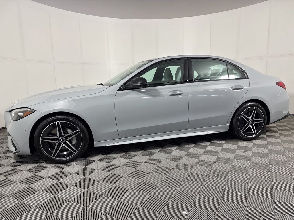 Gray 2026 Mercedes-Benz C-Class C 300 4MATIC Sedan All-Wheel Drive 9-Speed Automatic