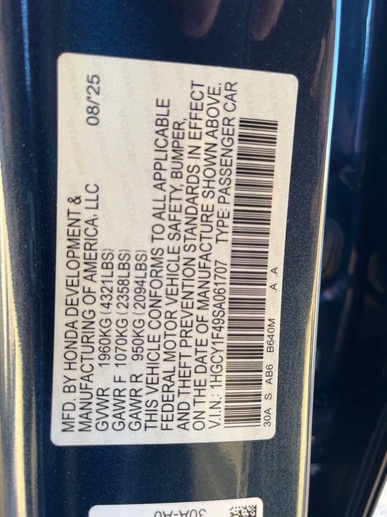 Thumbnail: 2025 Honda Accord - 10