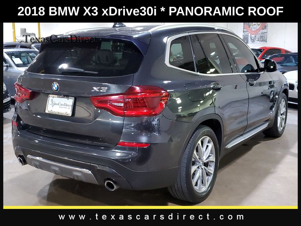 2018 BMW X3 xDrive30i 11