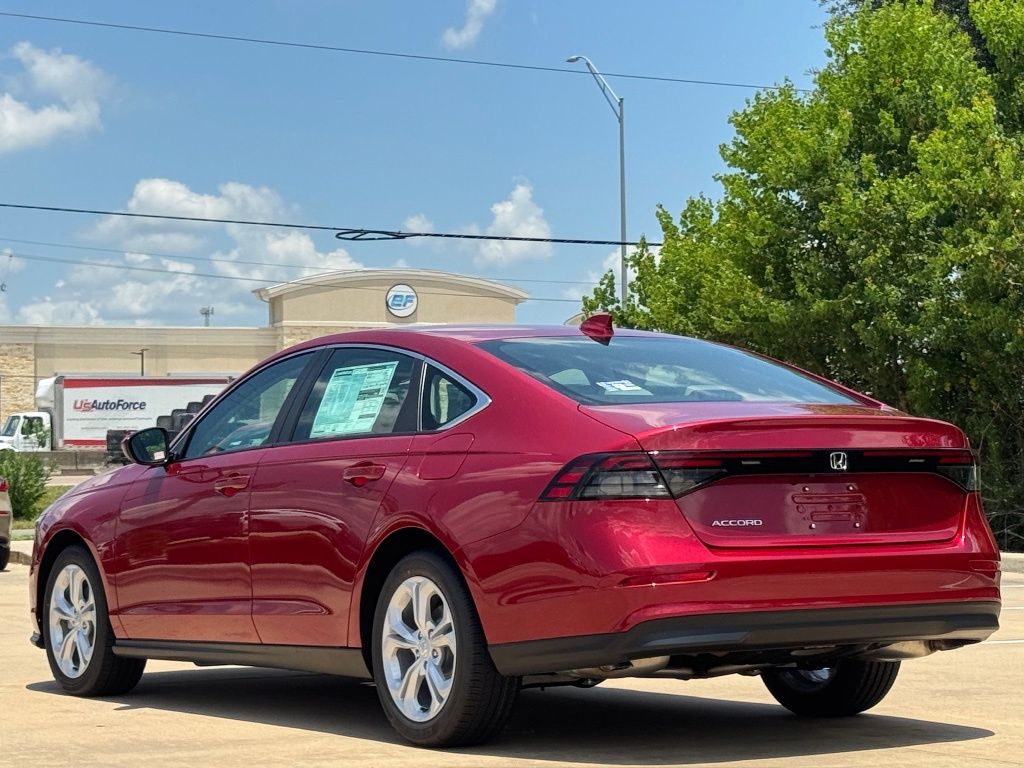 2026 Honda Accord LX Red at Community Honda
