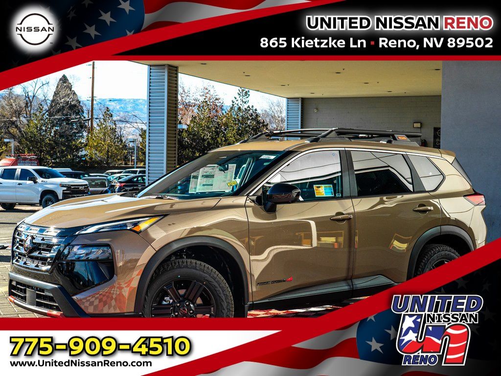 Baja Storm Metallic 2026 Nissan Rogue SUV / Crossover All-Wheel Drive Continuously Variable Transmission