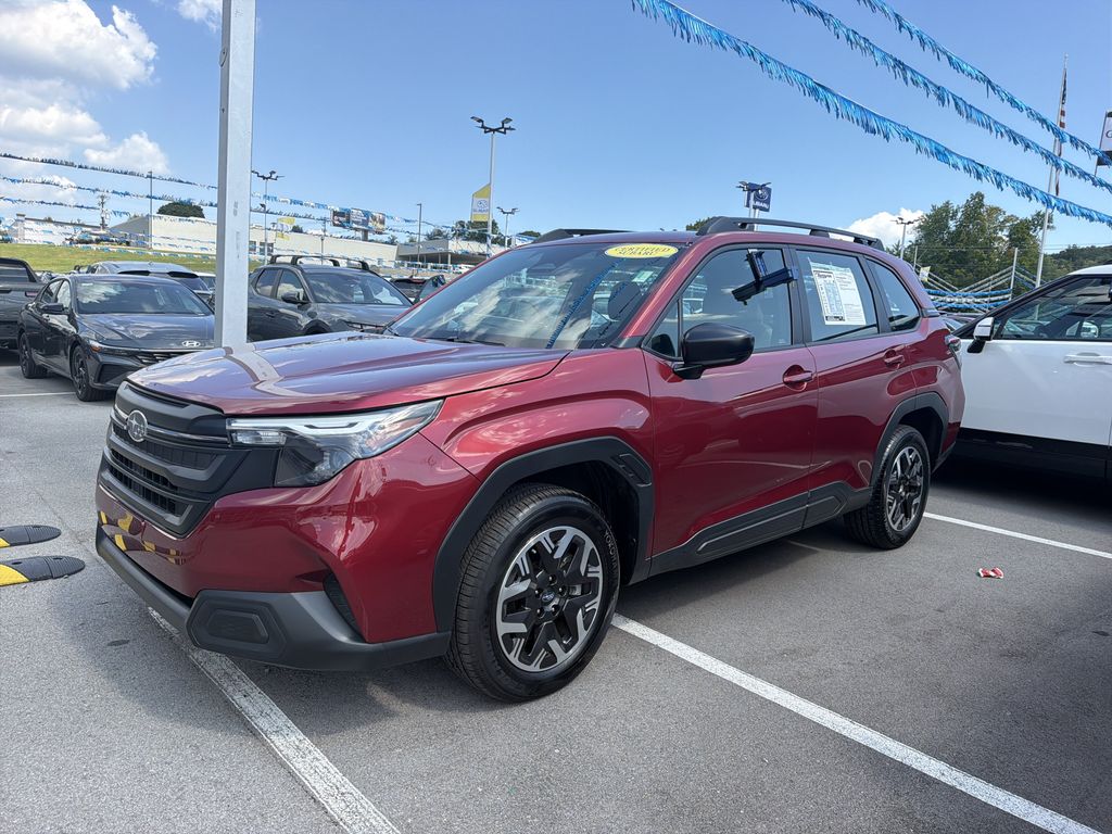 Crimson Red Pearl 2026 Subaru Forester SUV / Crossover All-Wheel Drive Continuously Variable Transmission