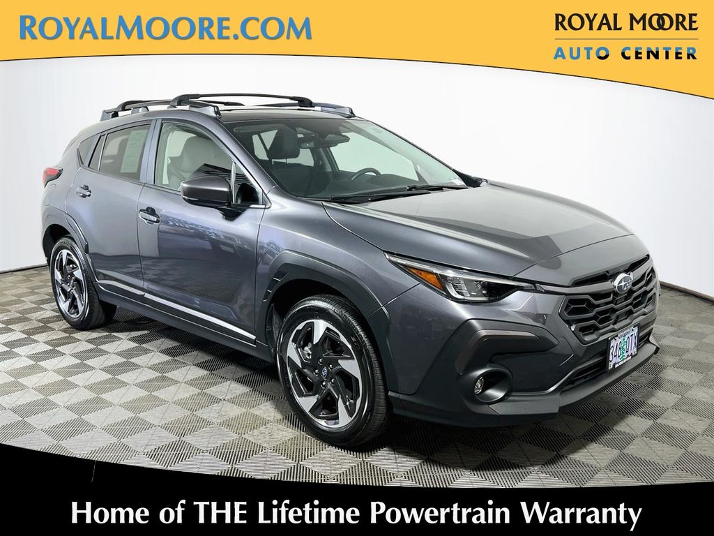 Magnetite Gray Metallic/Crystal Black Silica 2025 Subaru Crosstrek SUV / Crossover All-Wheel Drive Continuously Variable Transmission