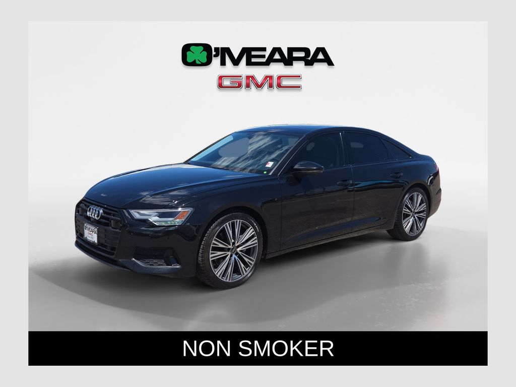 Mythos Black Metallic 2023 Audi A6 Sedan All-Wheel Drive 7-Speed Automatic