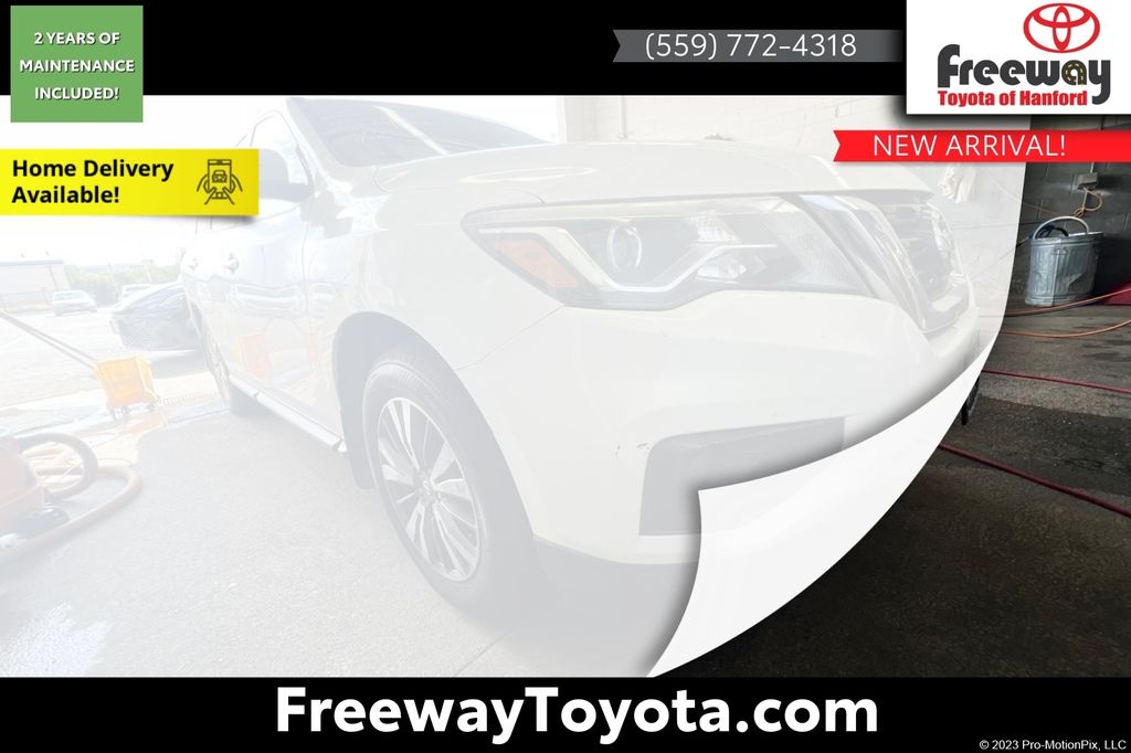 Glacier White 2017 Nissan Pathfinder SV SUV / Crossover Front-Wheel Drive Continuously Variable Transmission
