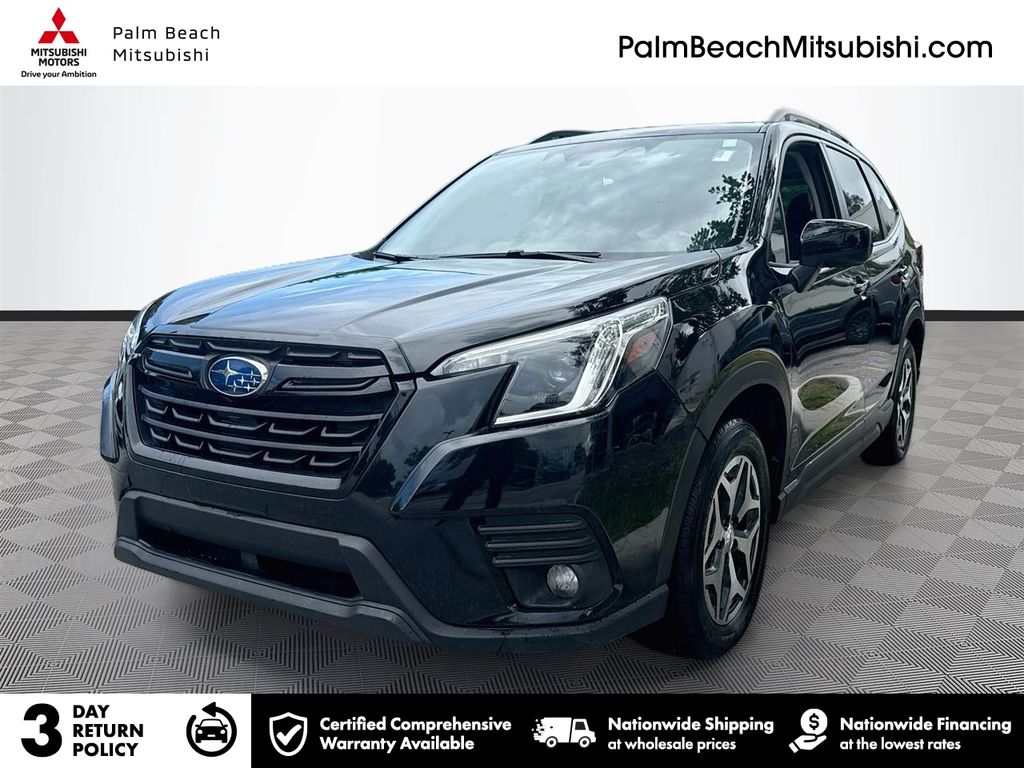 Crystal Black Silica 2023 Subaru Forester SUV / Crossover All-Wheel Drive Continuously Variable Transmission