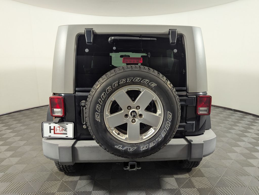 2007 Black Jeep Wrangler Unlimited Sahara 4X4 SUV