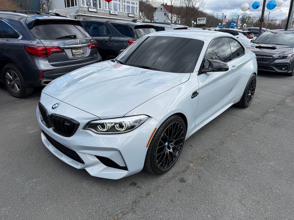 Hockenheim Silver Metallic 2020 BMW M2 Competition RWD Coupe Rear-Wheel Drive 6-Speed Manual