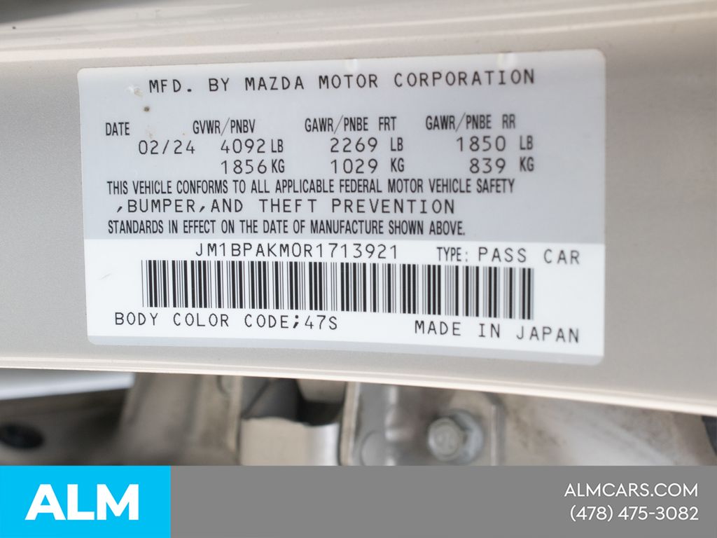 Used 2024 Silver Mazda 2.5 S Select Sport image 50
