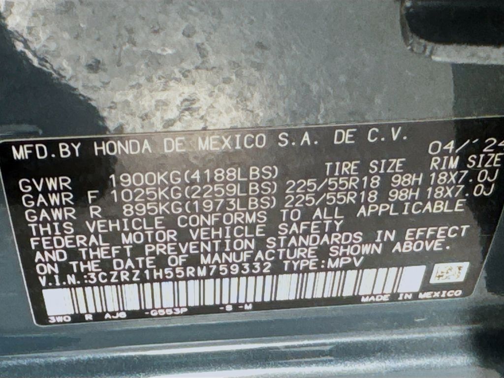 Used Car 2024 Honda Hr-v  Sport For Sale Under $25,000 In Austin, Texas