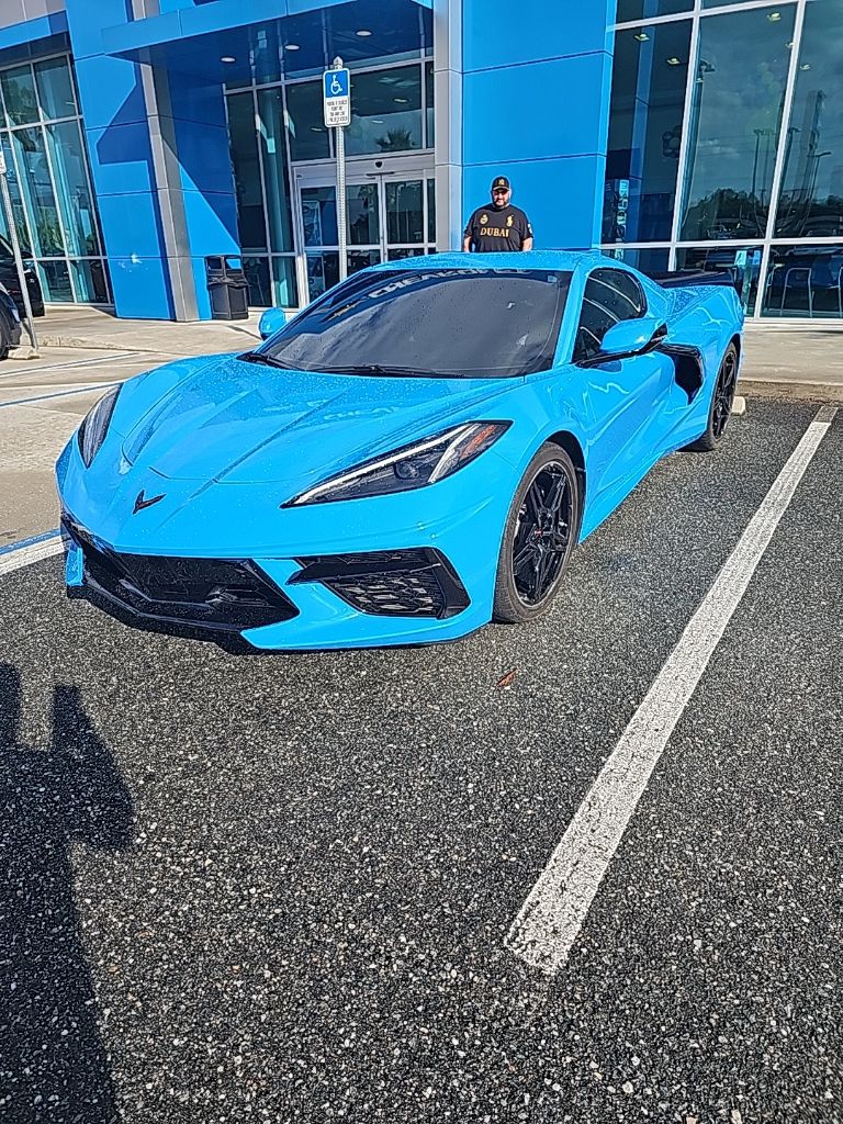 Rapid Blue 2023 Chevrolet Corvette Stingray 2LT Coupe RWD Coupe Rear-Wheel Drive 8-Speed Dual Clutch