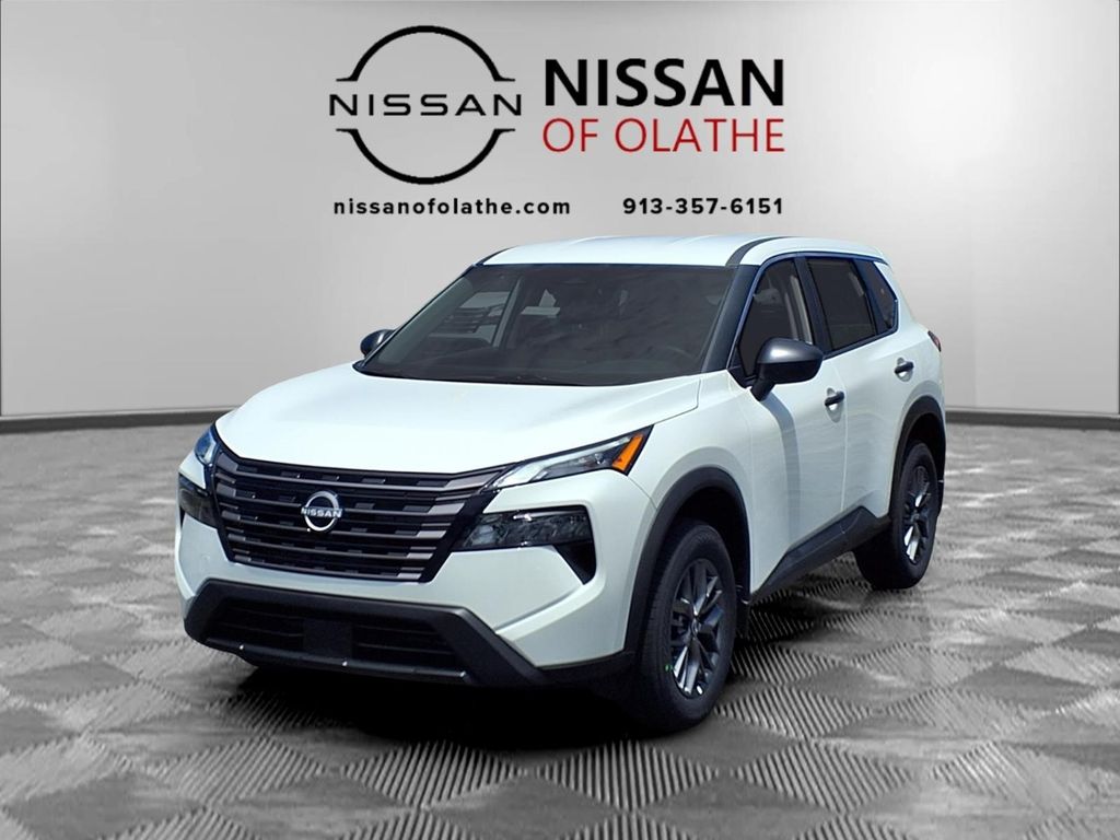 Glacier White 2026 Nissan Rogue SUV / Crossover Front-Wheel Drive Continuously Variable Transmission