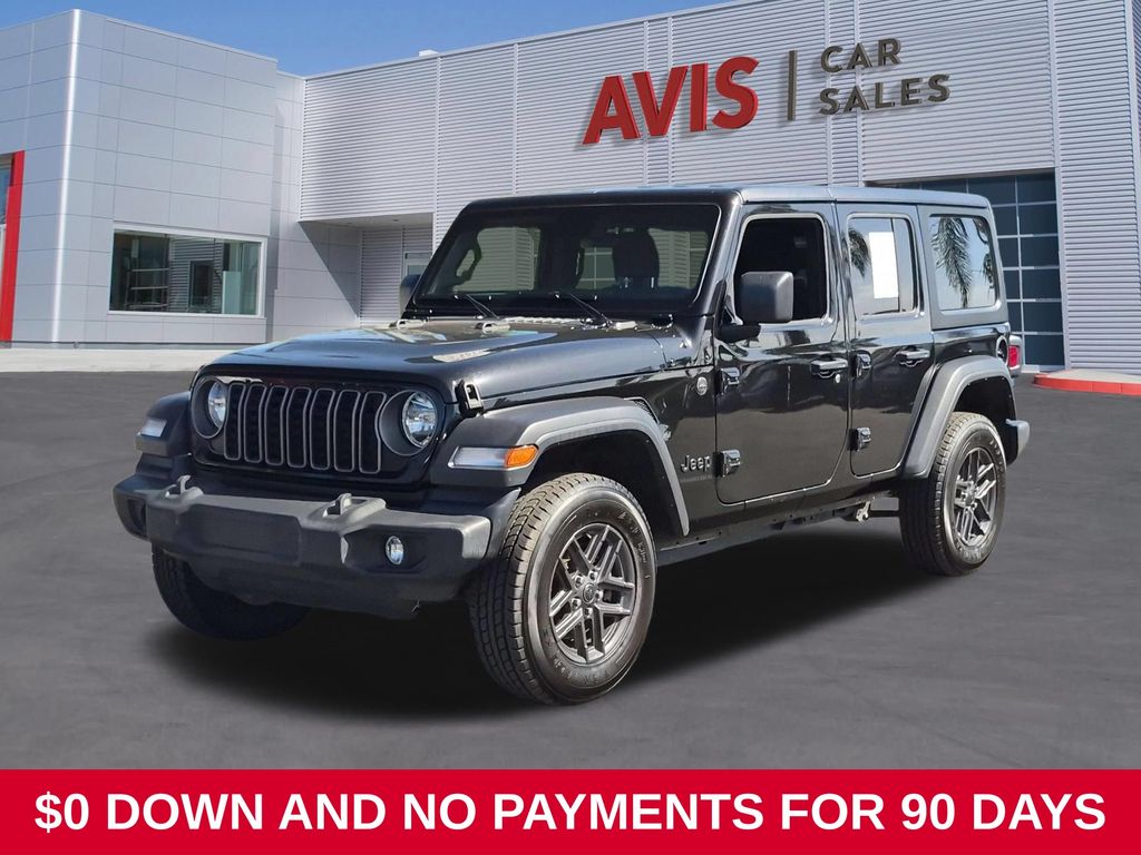 Black 2025 Jeep Wrangler SUV / Crossover Four-Wheel Drive 8-Speed Automatic