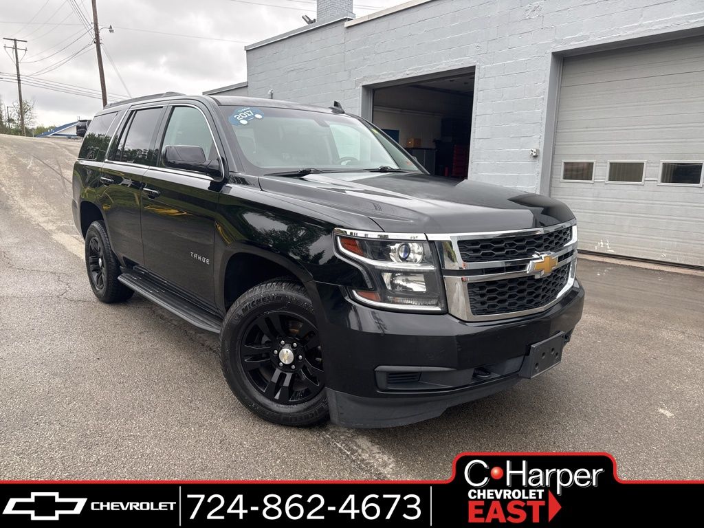 Black 2017 Chevrolet Tahoe LS 4WD SUV / Crossover Four-Wheel Drive 6-Speed Automatic Overdrive