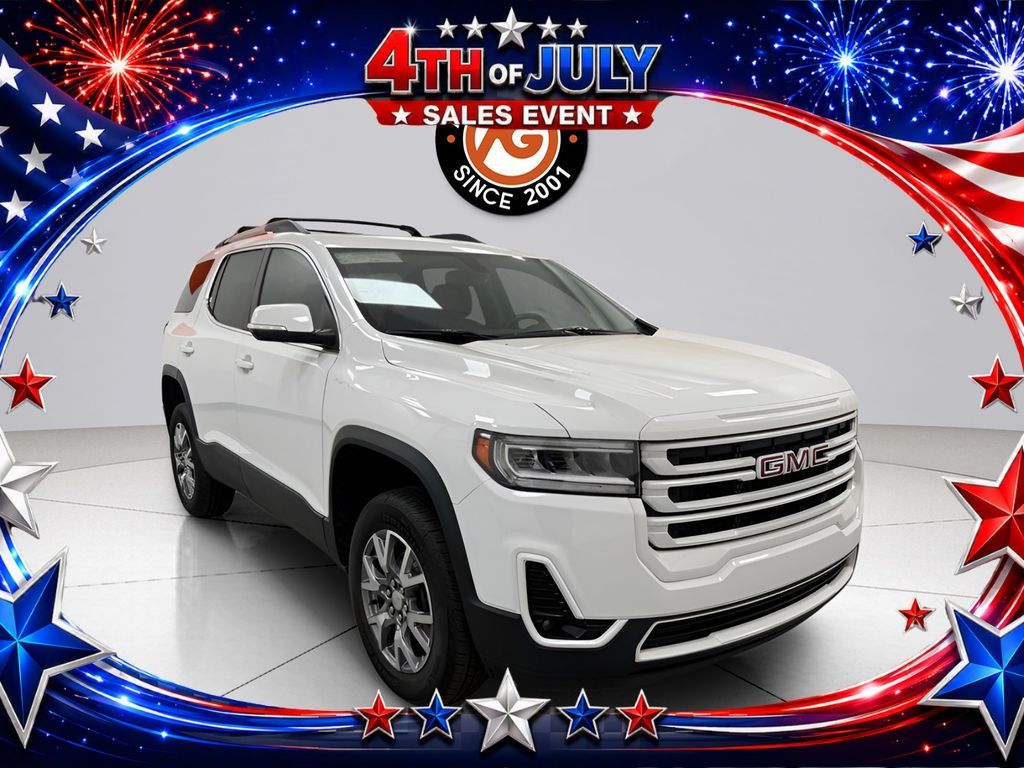 Summit White 2020 GMC Acadia SUV / Crossover Front-Wheel Drive 9-Speed Automatic