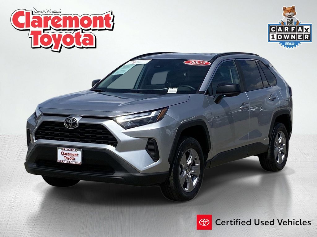 Silver Sky Metallic 2025 Toyota RAV4 Hybrid LE AWD SUV / Crossover All-Wheel Drive Continuously Variable Transmission