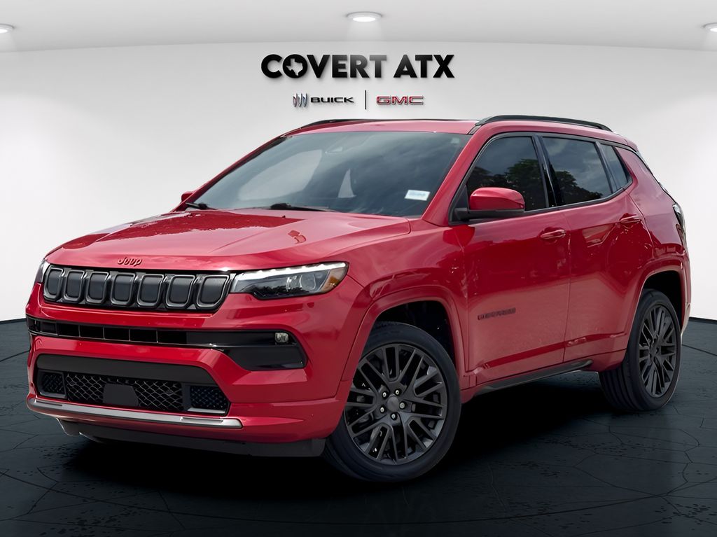 Red Line 2022 Jeep Compass SUV / Crossover Four-Wheel Drive 9-Speed Automatic