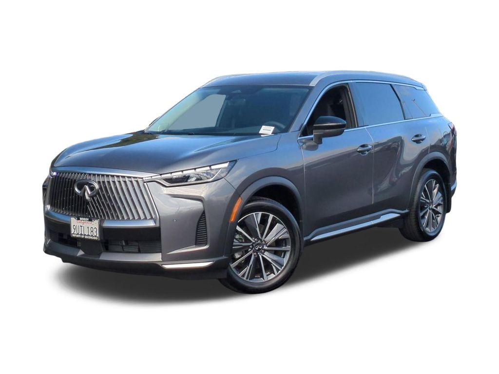 Gray (Graphite Shadow) 2026 INFINITI QX60 Luxe FWD SUV / Crossover Front-Wheel Drive 9-Speed Automatic