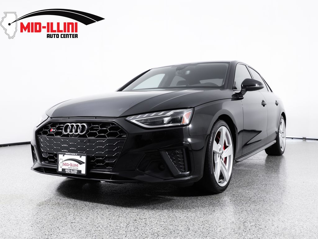 Black 2020 Audi S4 Sedan All-Wheel Drive 8-Speed Automatic