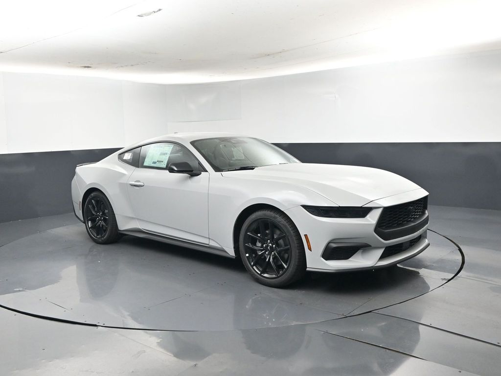 Avalanche Gray 2026 Ford Mustang Coupe Rear-Wheel Drive Automatic