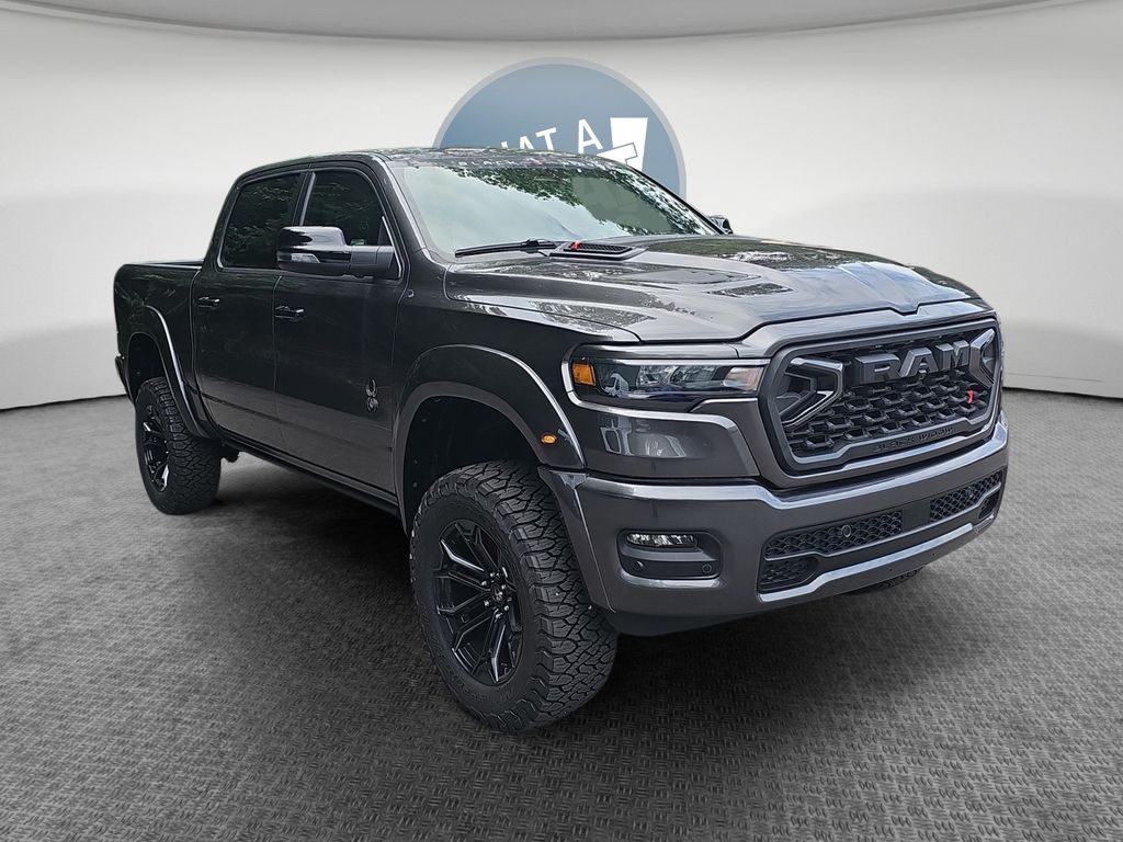 Gray (Granite Crystal Metallic Clearcoat) 2026 RAM 1500 Pickup Truck Four-Wheel Drive 8-Speed Automatic