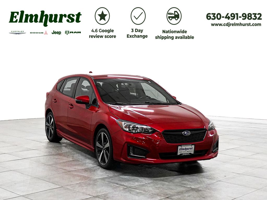 Red Pearl 2019 Subaru Impreza 2.0i Sport Hatchback AWD Hatchback All-Wheel Drive Continuously Variable Transmission