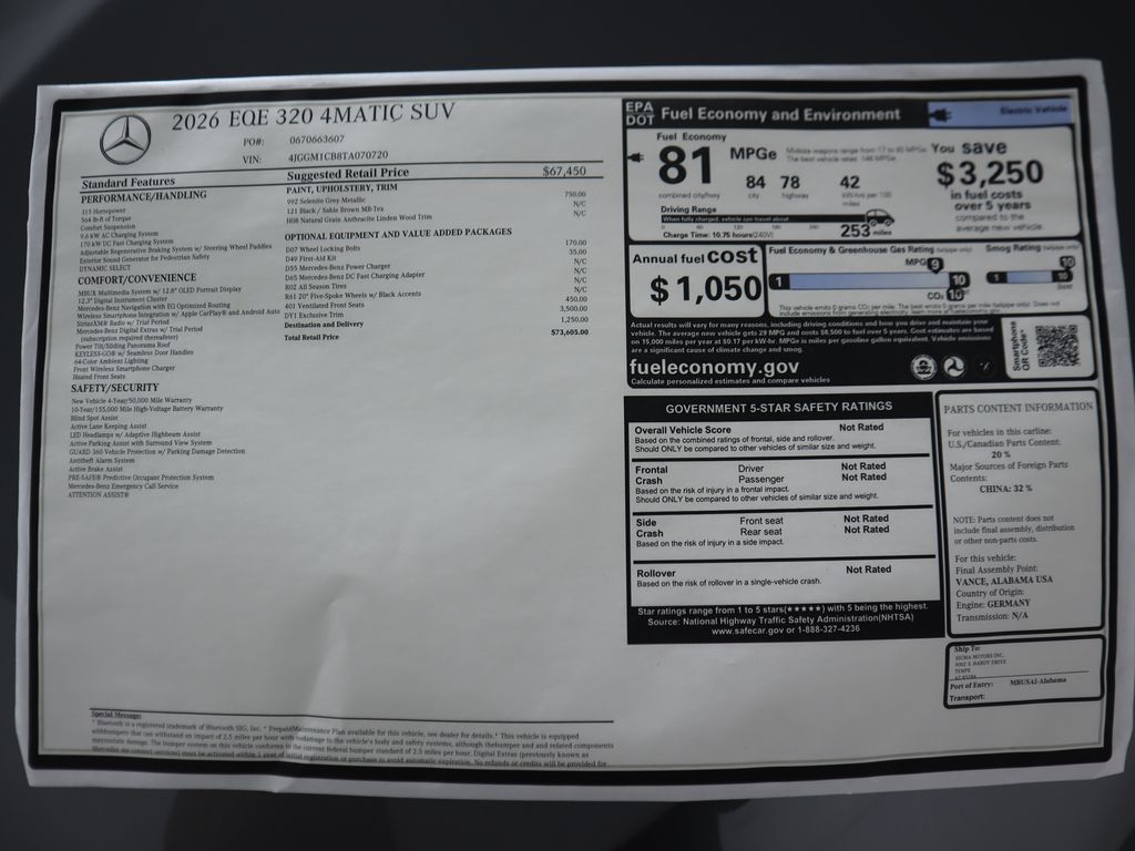 Thumbnail: 2026 Mercedes-Benz EQE - 9