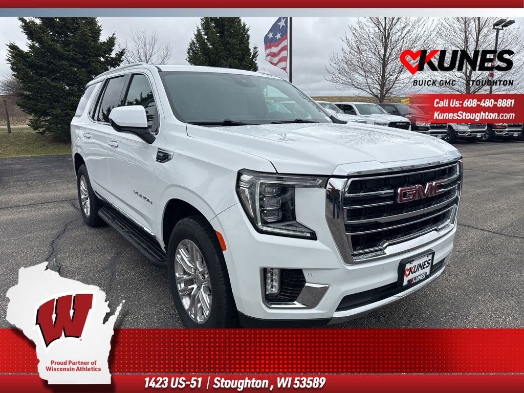 Summit White 2024 GMC Yukon SUV / Crossover Four-Wheel Drive Automatic