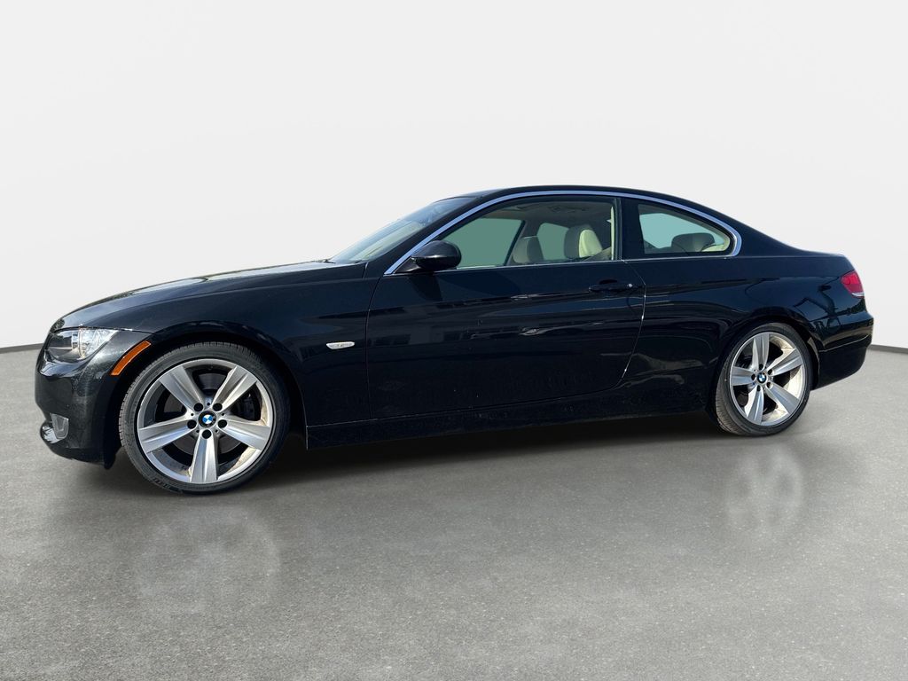 Black Sapphire Metallic 2007 BMW 3 Series 335i Coupe RWD Coupe Rear-Wheel Drive 6-Speed Automatic