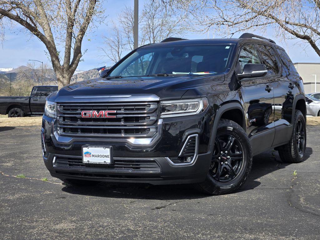 Black (Ebony Twilight Metallic) 2023 GMC Acadia AT4 AWD SUV / Crossover Four-Wheel Drive 9-Speed Automatic