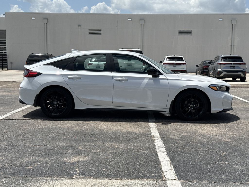 2025 Honda Civic Sport White at Community Honda