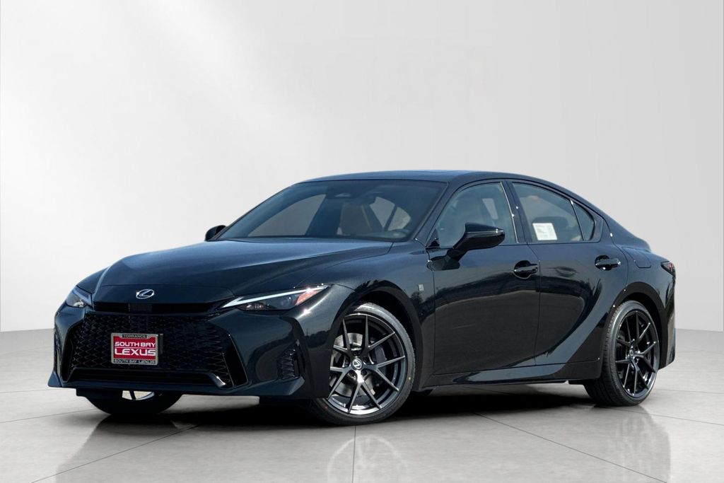 Black (Caviar) 2026 Lexus IS 350 F Sport Design RWD Sedan Rear-Wheel Drive 8-Speed Dual Clutch