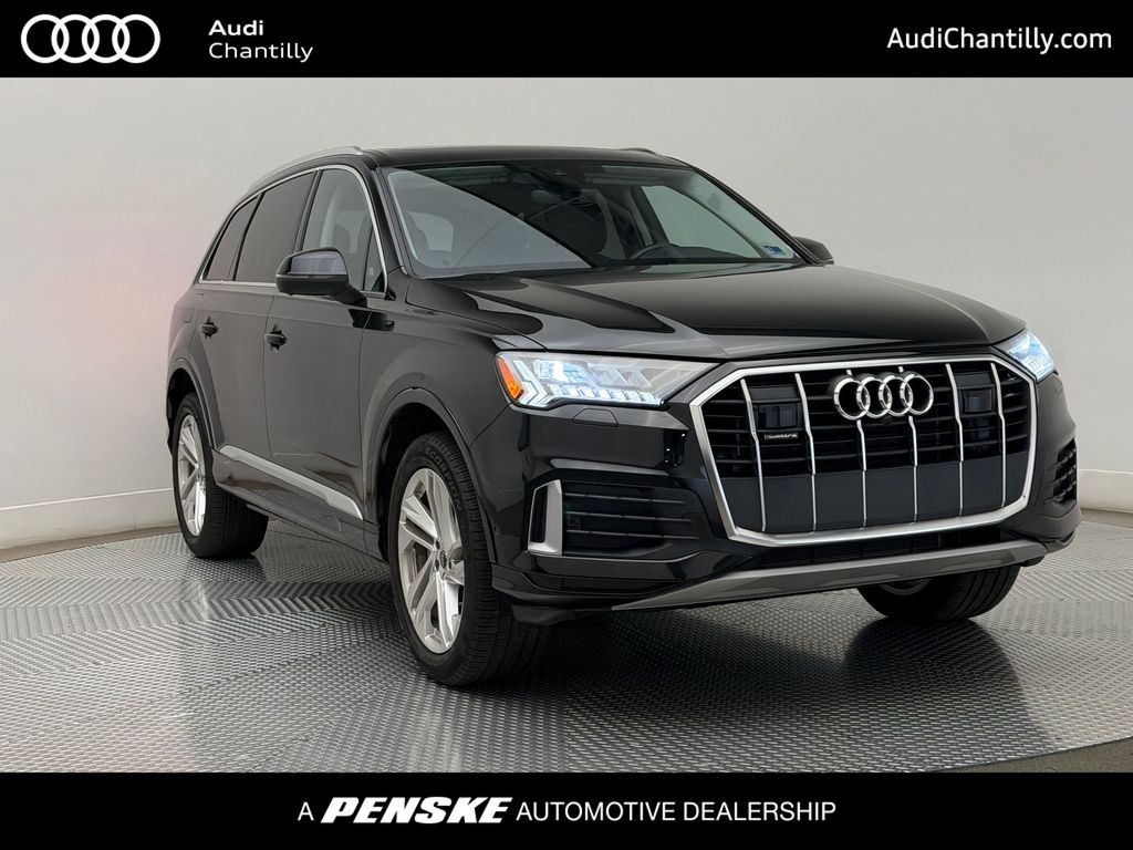 Black Metallic 2024 Audi Q7 SUV / Crossover All-Wheel Drive 8-Speed Automatic