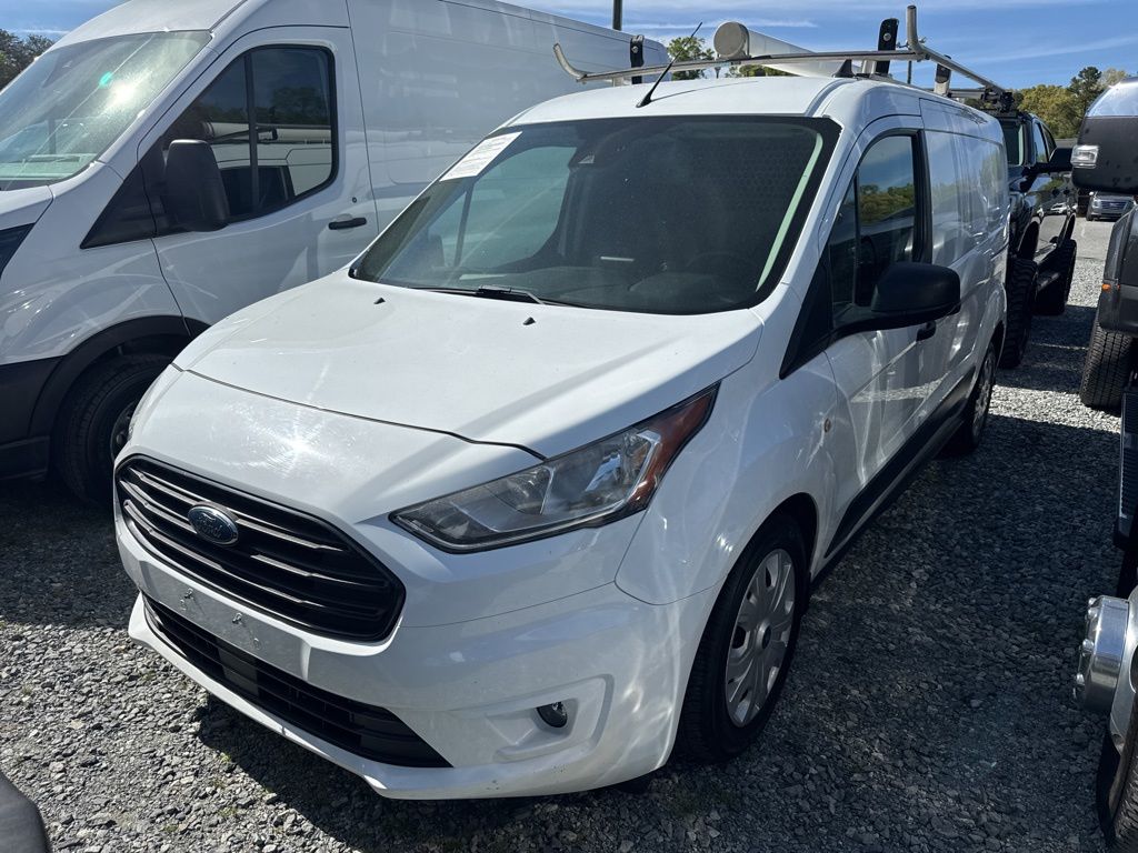 Frozen White 2020 Ford Transit Connect Cargo XLT LWB FWD with Rear Cargo Doors Van Front-Wheel Drive 8-Speed Automatic