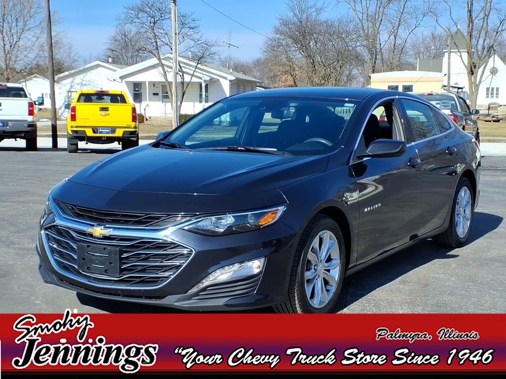 Dark Ash Metallic 2023 Chevrolet Malibu LT with 1LT FWD Sedan Front-Wheel Drive Continuously Variable Transmission