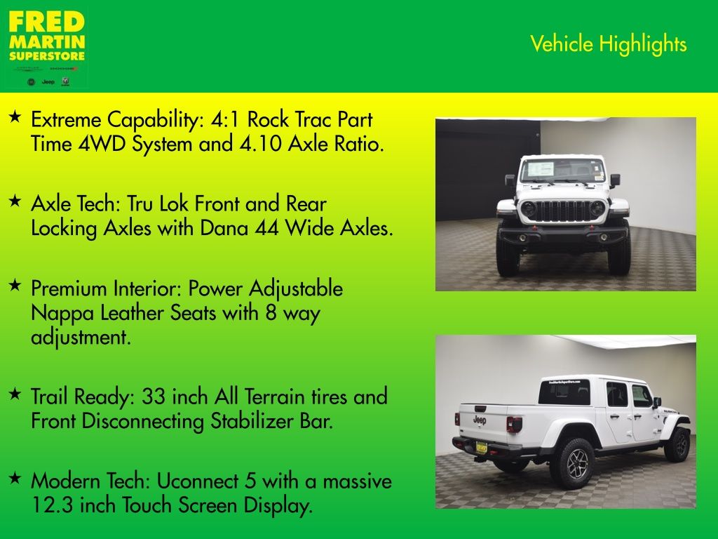 new 2026 Jeep Gladiator car, priced at $48,887